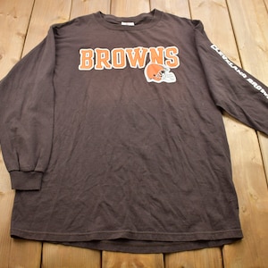 Vintage 1990s Cleveland Browns NFL Graphic T Shirt / Vintage T Shirt / Streetwear / Rare Vintage / Single Stitch / Made In USA