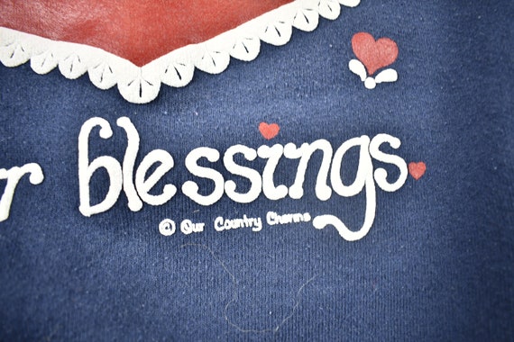 Vintage 1990s "Count Your Blessings" Cute Heart C… - image 3