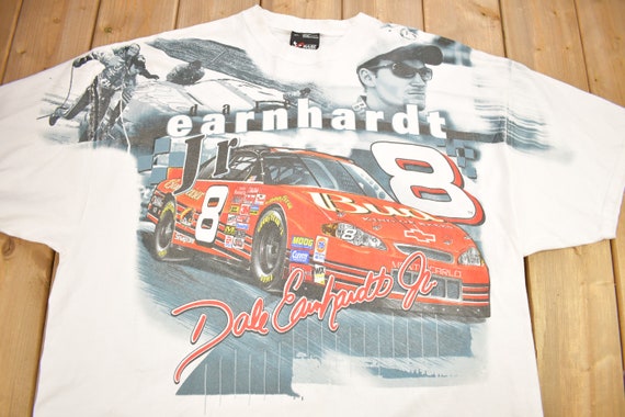 Vintage Y2K Dale Earnhardt Jr NASCAR All Over Pri… - image 3