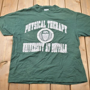 Vintage 1990s Physical Therapy University At Buffalo Champion T-Shirt / University Tee / Americana / Made IN USA / Single Stitch