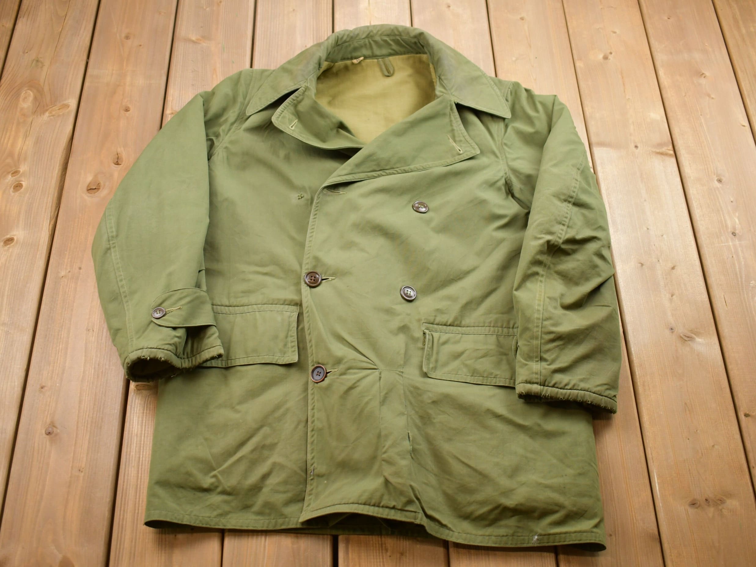 【Ameri vintage】ARMY POCKET LONG COAT カーキ Ameri vintage】ARMY POCKET LONG COAT カーキ Ameri vintage