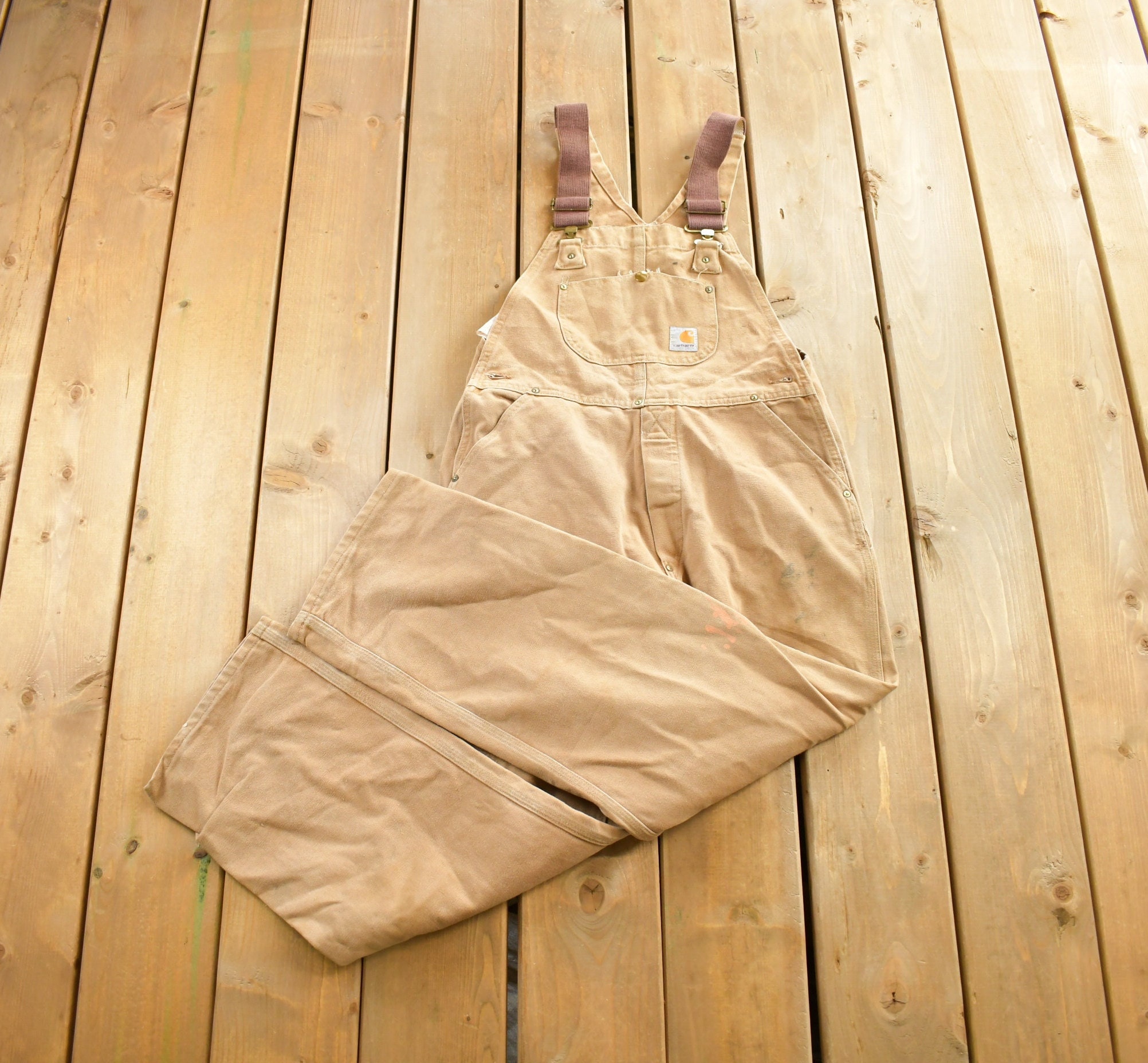 パンツ 00s Carhartt double knee denim pants Rare Vtg 00s CARHARTT DOUBLE KNEE PANTS (B07 DNM) *MADE IN