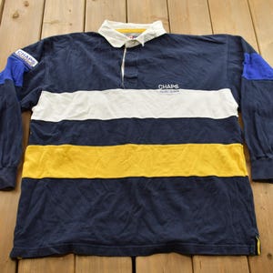 Vintage 1990s Chaps Ralph Lauren Rugby Sweater - Large