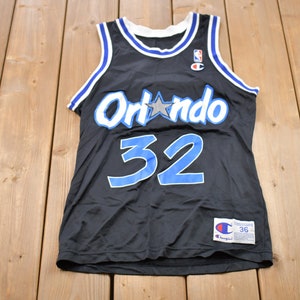 Vintage 1990s Orlando Magic Shaquille O&#39;Neal NBA Champion Basketball Jersey / Graphic / 80s / 90s / Streetwear / Retro Style / Made In USA