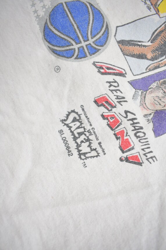 T-shirt Vintage Shaquille O'Neal Rookie Années 90 Orlando Magic - Taille L - Parfait état
