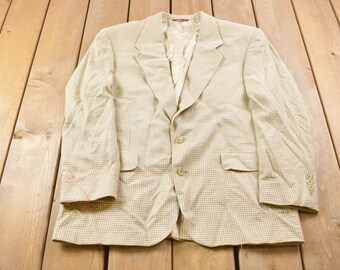 Giacca blazer in lana Kaufmann's vintage anni '80 / Giacca vintage anni '80 / Abbigliamento formale / Inverno / Blazer vintage / Capispalla / Prodotto negli Stati Uniti