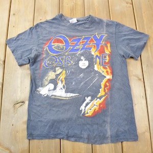 Vintage 1988 Ozzy Osbourne Double Sided Graphic T-shirt / Band Tee
