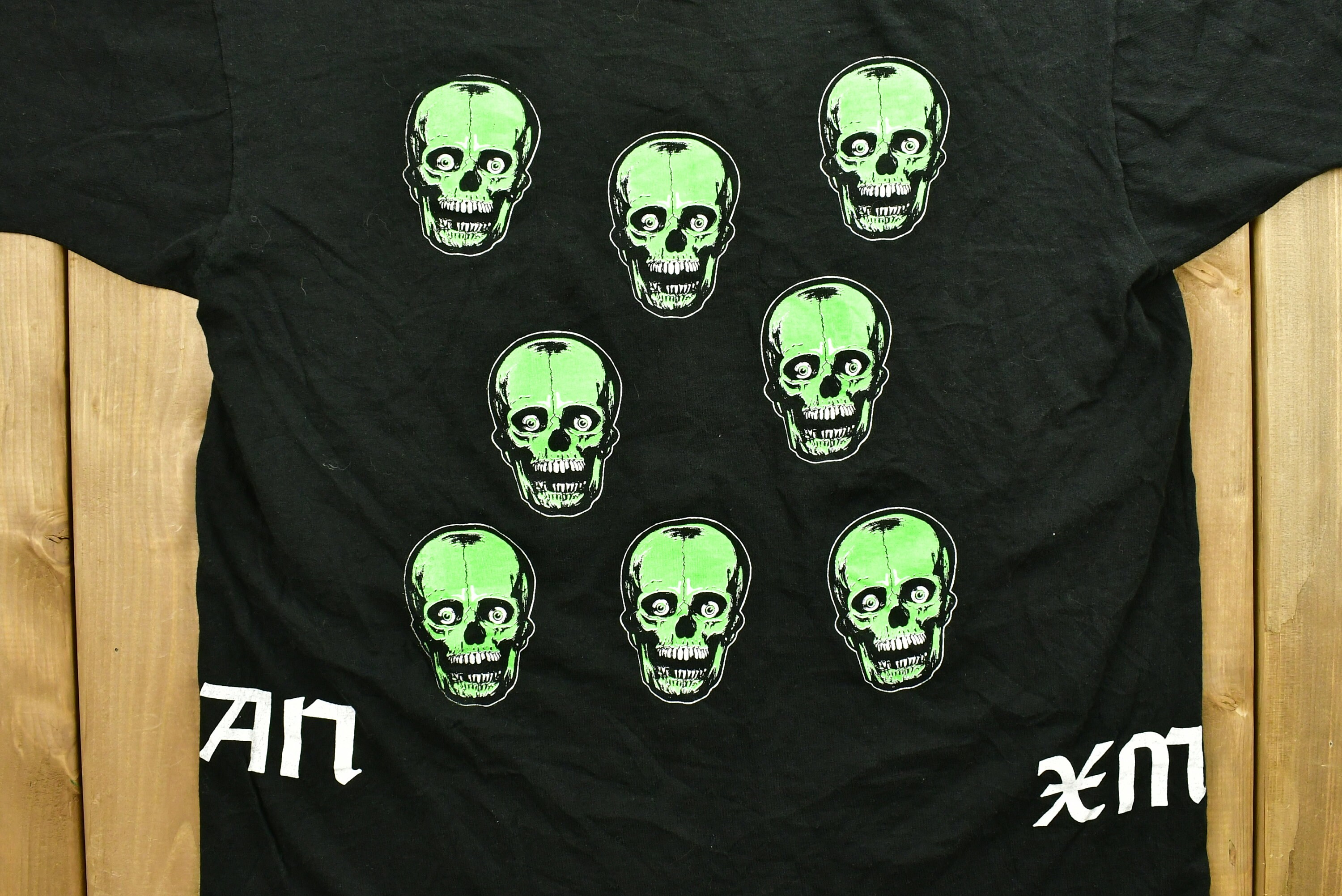 Japan Archive ダメージ加工 ベスト skull 肋骨 Y2K 平成 Japan Archive ダメージ加工 ベスト skull 肋骨 Y2K 平成
