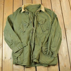Vintage 1960s US Military Button Up Army Jacket