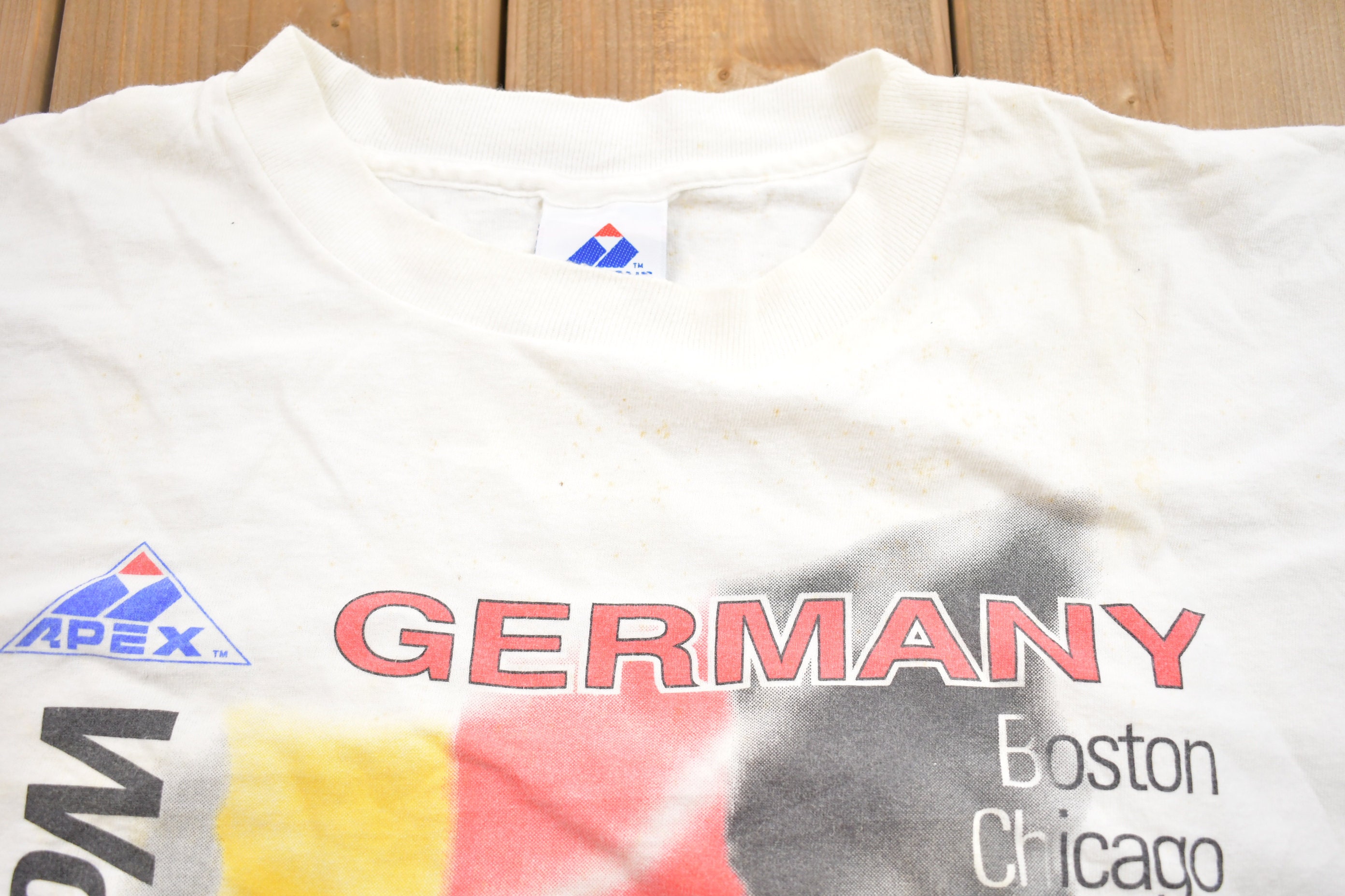94アメリカＷ杯 ドイツ代表公式応援Tシャツ 94アメリカW杯 ドイツ代表公式応援Tシャツ