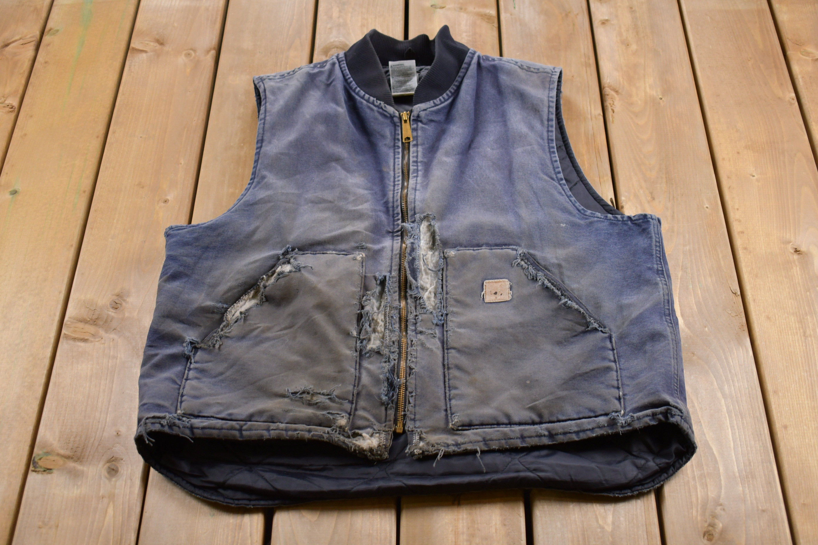 Vintage 1990s Carhartt Vest / Workwear / Streetwear / Made in - Etsy