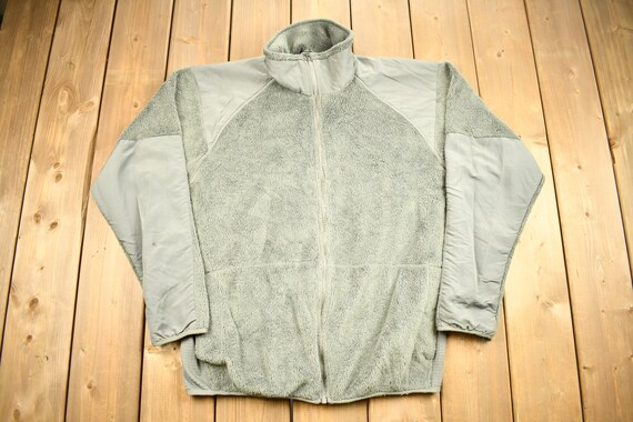 Vintage 1990s Military Cold Weather Polar Tec Fleece Sweater 