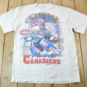 Vintage 1992 Montreal Canadiens NHL Graphic T-Shirt / Vintage NHL Fan Gear / Made In Canada / Montreal T Shirt