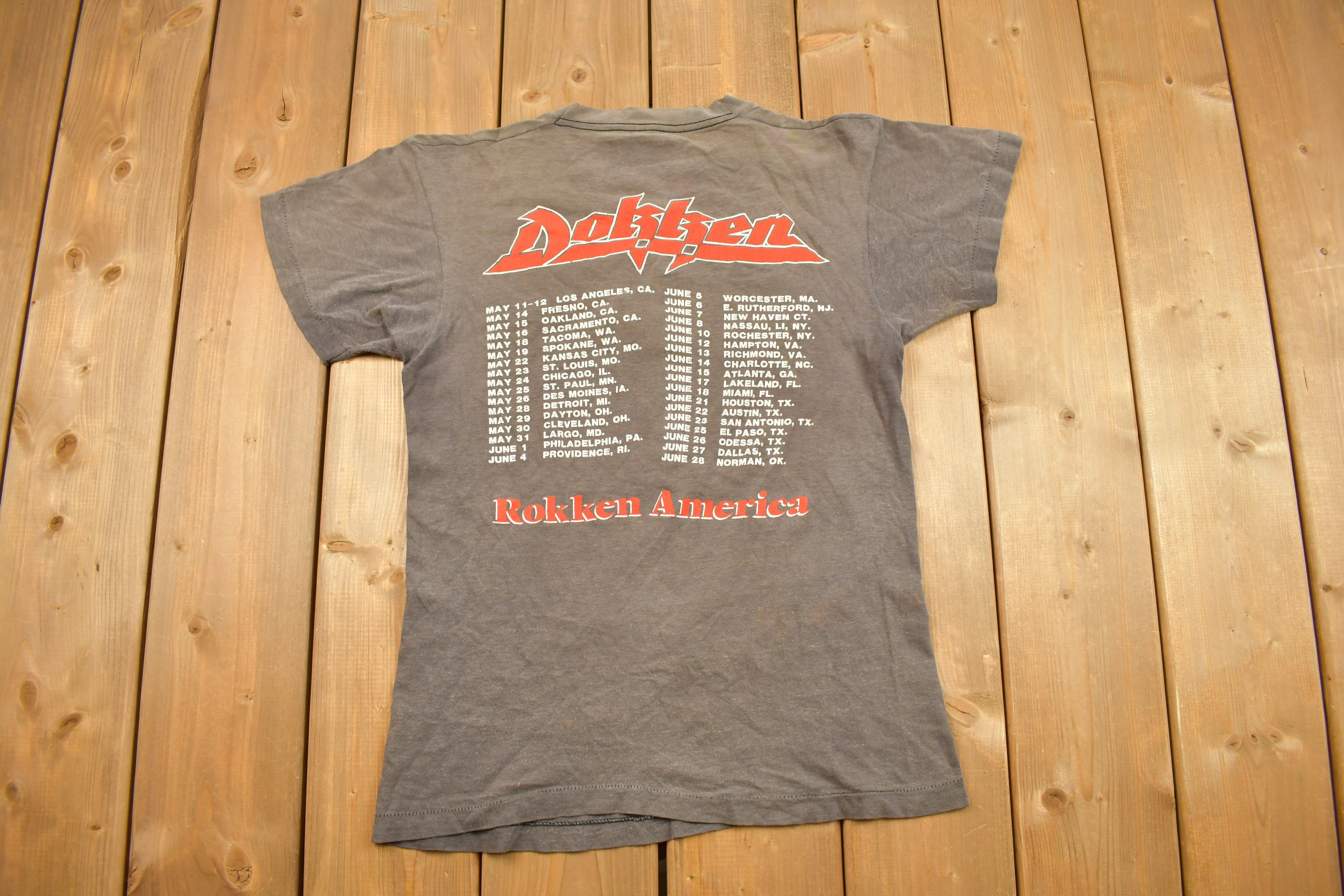 Dokken ドッケン Under Lock and Key Tシャツ Dokken - Under Lock And Key Tour T-shirt HeavyRoxx.com Best rock