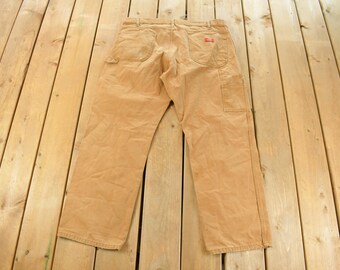 Vintage 2000s Dickies Distressed Carpenter Pants Men's 39 x 30 / Workwear / Painter Pants / Work Pants