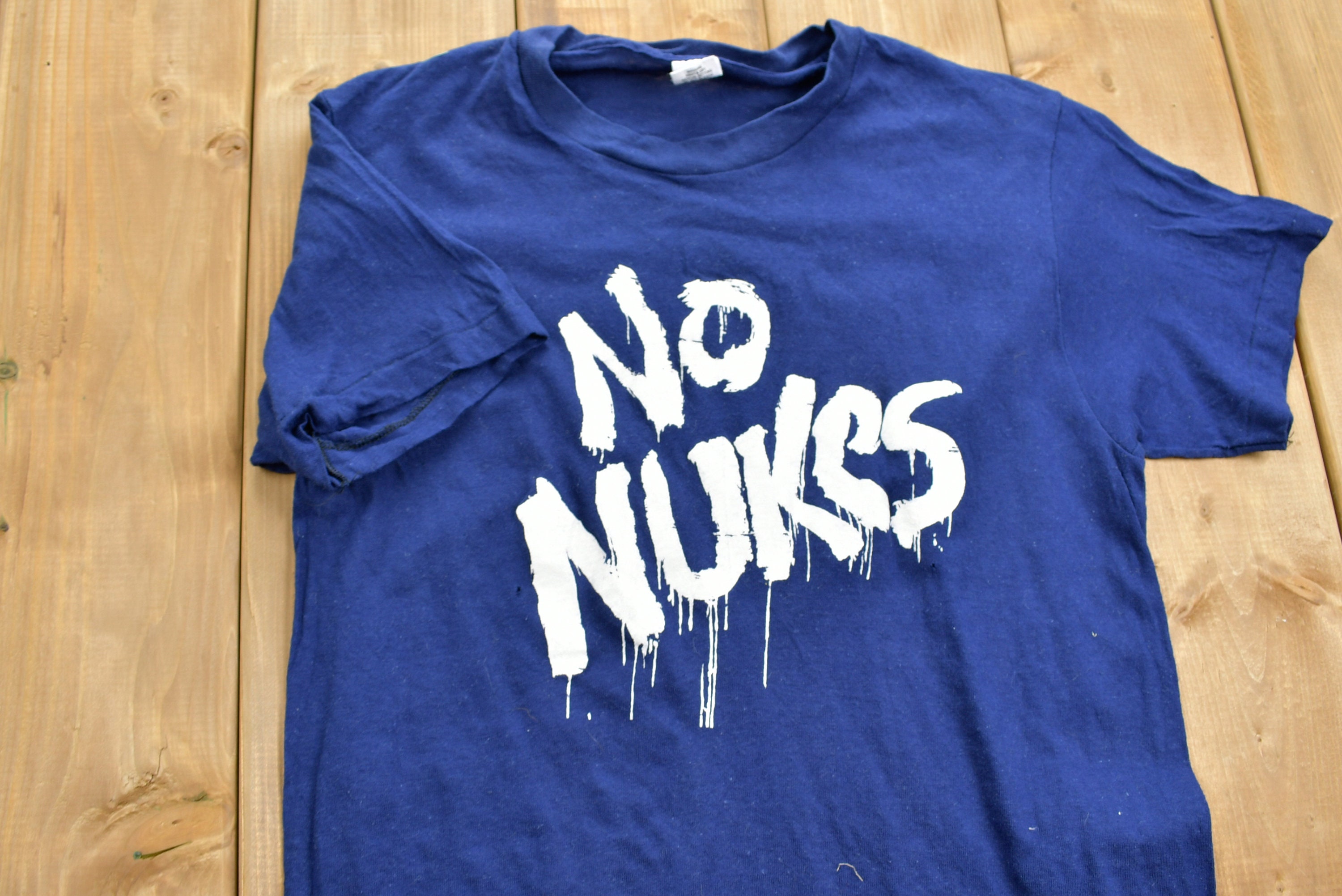 【IFYOUWANT】Not sunday T-shirt Vintage 1980 No Nukes Movie Promo T-shirt / MGM / Universal