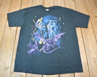 Wizard,rare,vintage(new,never Worn)liquid Blue Brand,(one)xl Long