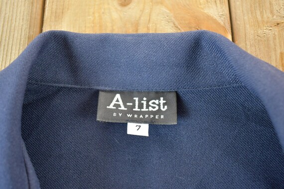 Vintage 1990s A List By Wrapper Button Up Shirt W… - image 2