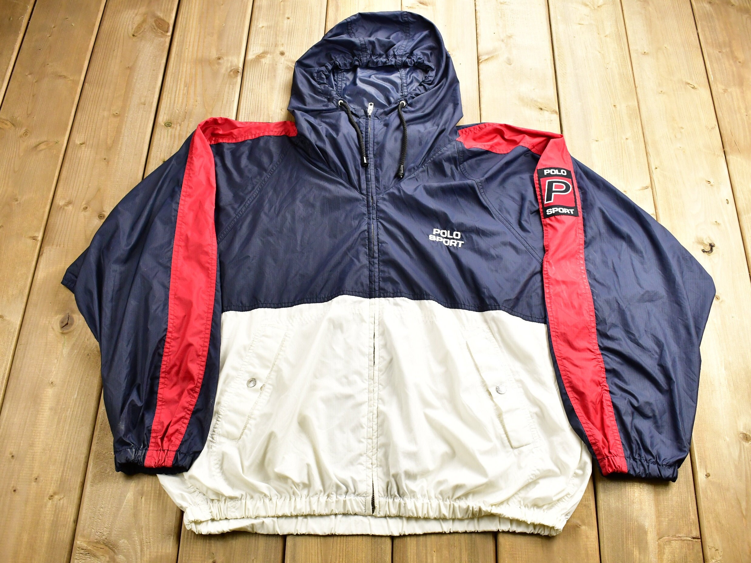 Vintage 1990s Polo Sport Ralph Lauren Stadium Windbreaker
