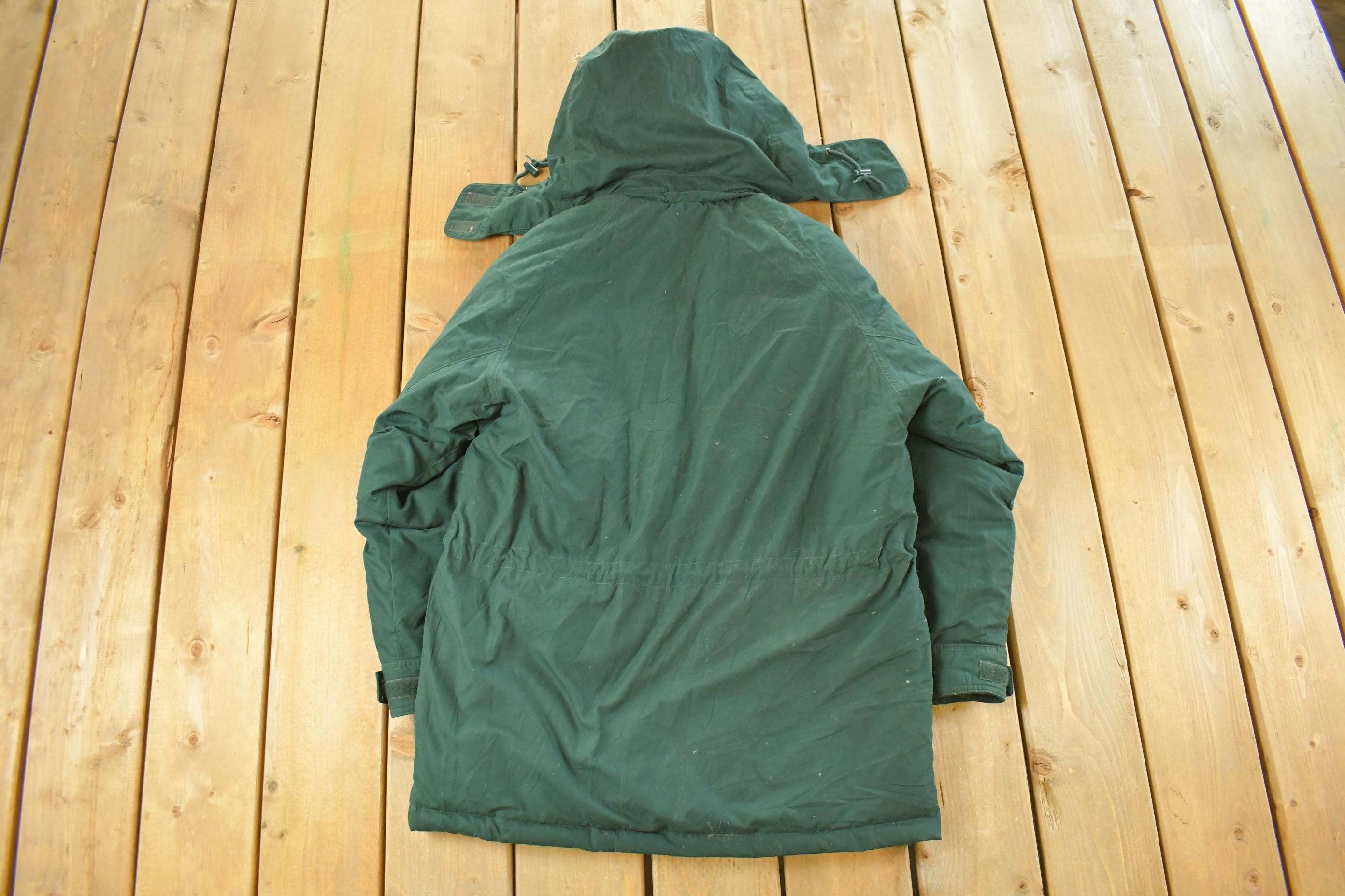 Vintage 1990s Eddie Bauer Down Hooded Jacket Women