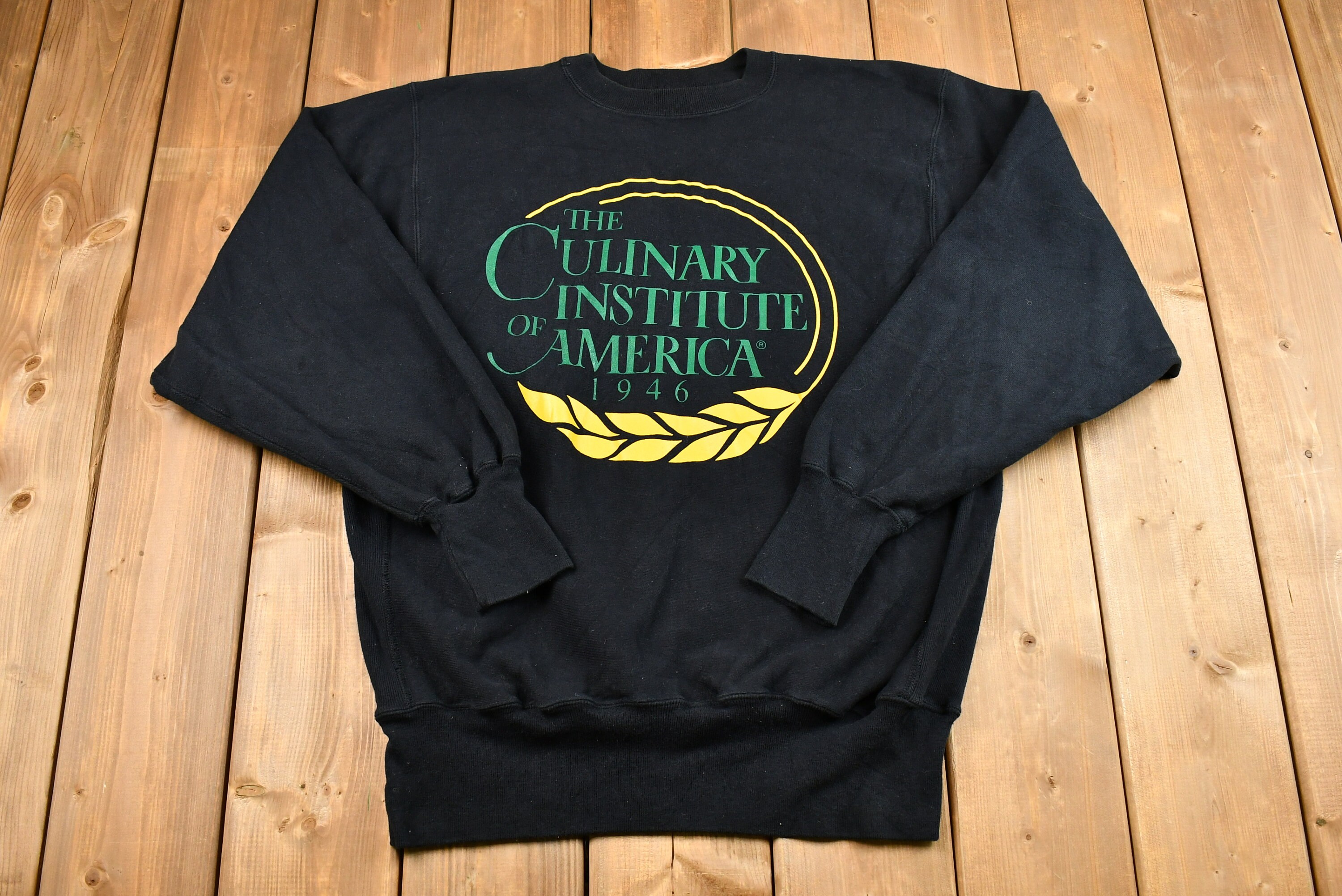 Vintage 1990S The Culinary Institute Of America Graphic - Etsy