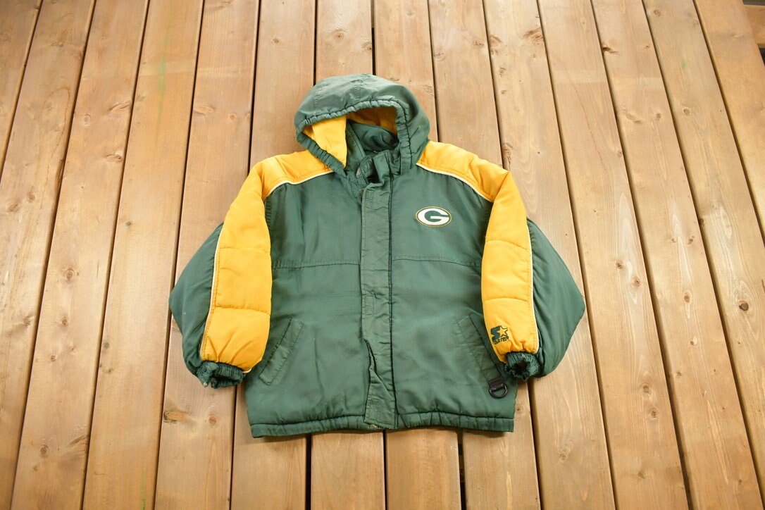 Vintage 1990s NFL Starter Green Bay Packers Jacket / Vintage