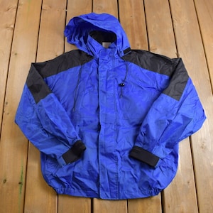 Vintage 1990s Marlboro Unlimited Color Block Windbreaker Jacket / Marlboro Cigarettes / Light Jacket / Streetwear / Athleisure