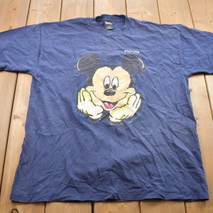 Vintage 1990s Florida Mickey Mouse Disney Cartoon Promo T-Shirt / 1990s Graphic Tee / Vintage Mickey Mouse / Made In USA / 1990s Disney Tee