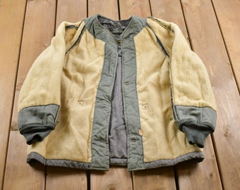 Vintage 1950s Thrashed M-51 Field Jacket Liner - Etsy