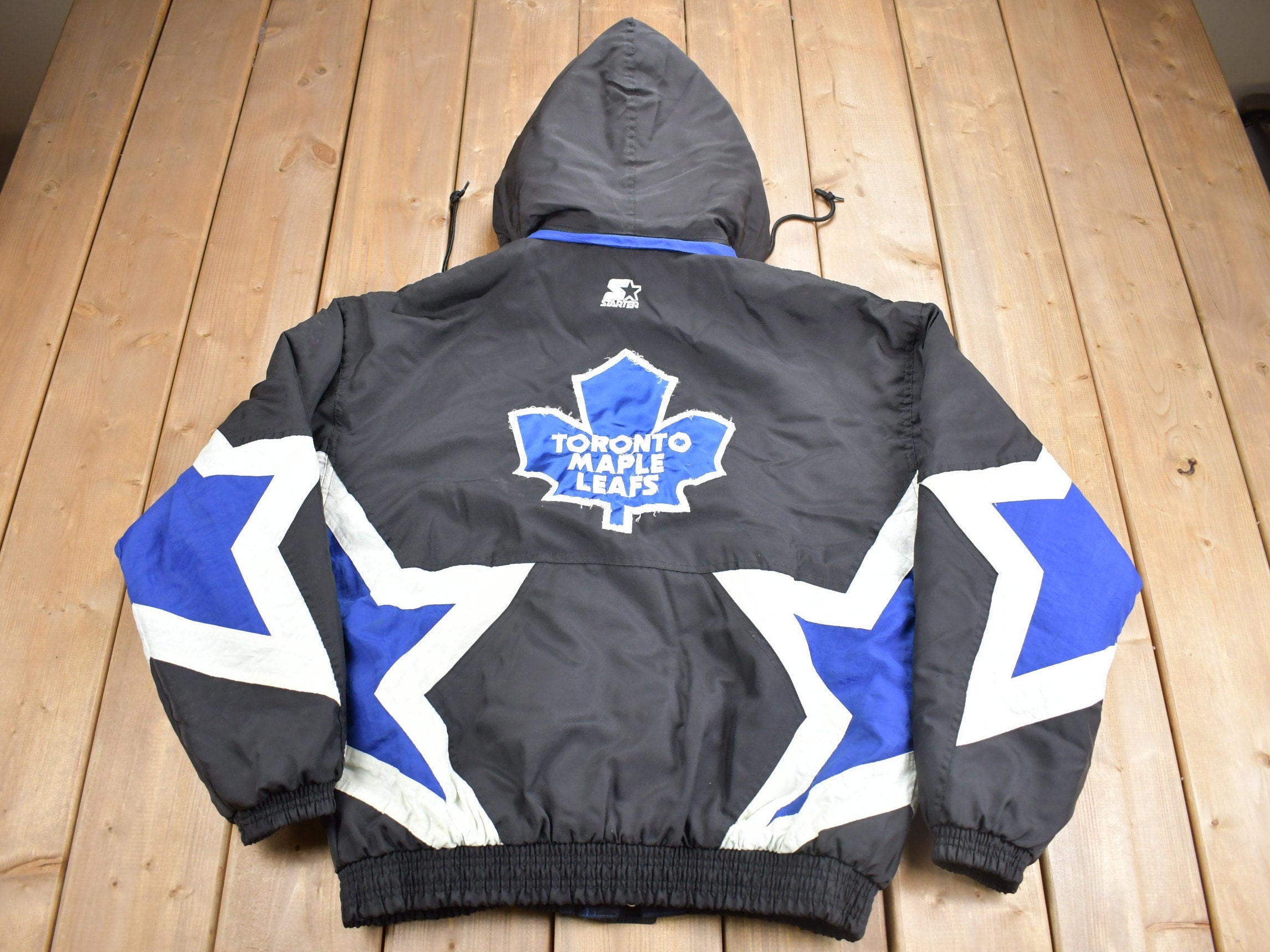 Toddler Blue Toronto Maple Leafs Face-Off Full-Zip Hoodie