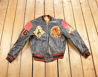 Vtg 70s Royal Canadian Air Force RCAF Type IV Flight Bomber Jacket