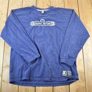 Vintage 1990s Starter Penn State College College Langarm T-Shirt / Sportbekleidung