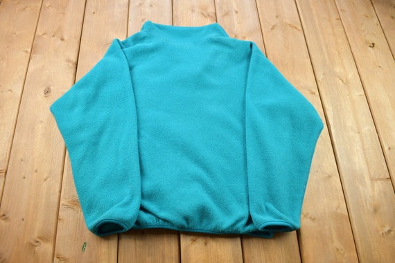Vintage 1990s REI Full Zip Fleece  Sweatshirt / 1… - image 2