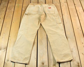 Vintage Dickies Carpenter Pants Trousers 34x32 Painter Unisex