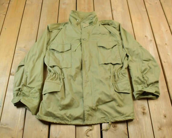 Vintage 2000 US Army Military Field Jacket Button up Jacket US