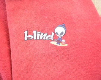 Vintage 1990s Blind Skateboards Grim Reaper Graphic Goodie / 90s