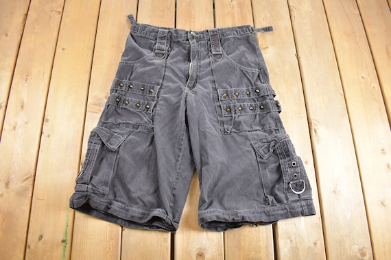 Vintage Y2K Tripp NYC Bondage Shorts Size Large (34) / Cargo