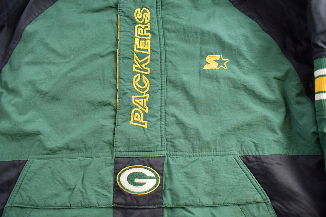 Vintage 1990s Green Bay Packers NFL Jacket / Starter Jacket