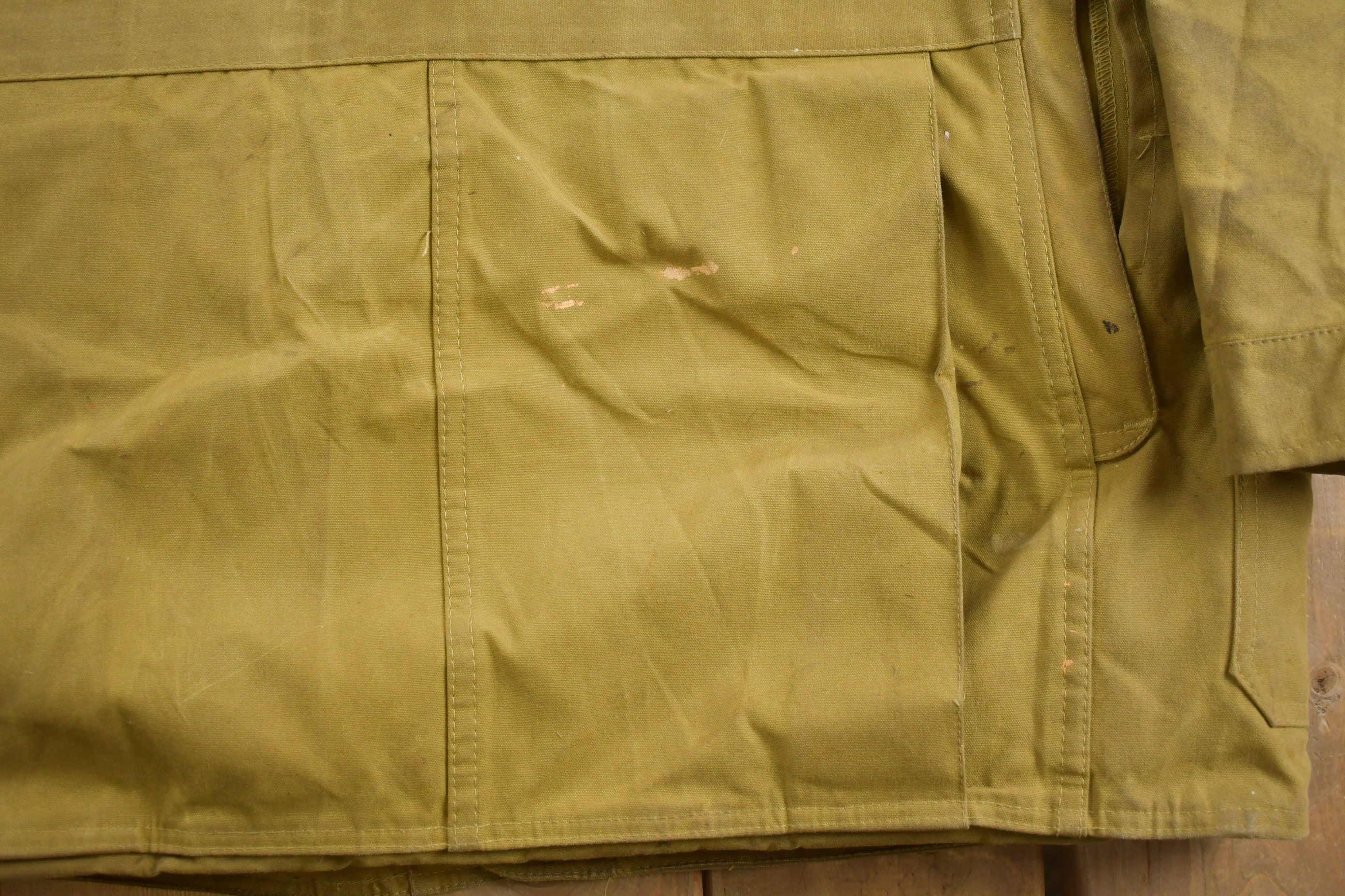 Vintage 1980s Distressed Filson Tin Cloth Cruiser Jacket Vintage 1980s Distressed Filson Tin Cloth Cruiser Jacket