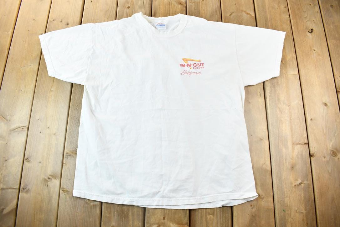 Vintage 2001 In-n-out Burger California Promo T-shirt / Vintage