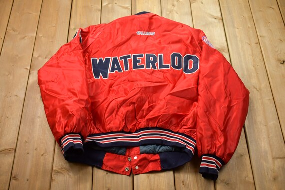 Kenny Roberts 赤 バルーンジャケット Vintage 80s Kenny Rogers Signed Tour Jacket L Red USA Tour