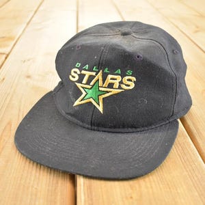 Vintage 1990-tals Dallas Stars Snapback NHL-keps / 90-tals broderad hockeykeps