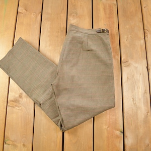 Vintage 1990s Ralph Lauren Hose mit Karomuster Gr 30 x 29 / 90s Style Hose / Streetwear Fashion / Unterteil / Polo Von Ralph Lauren