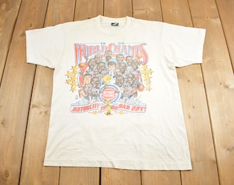 ヴィンテージ 1989 デトロイト ピストンズ NBA ワールドチャンピオン グラフィック Tシャツ / アメリカ製 / シングルステッチ / NBA バスケットボール / モーターシティ バッドボーイズ