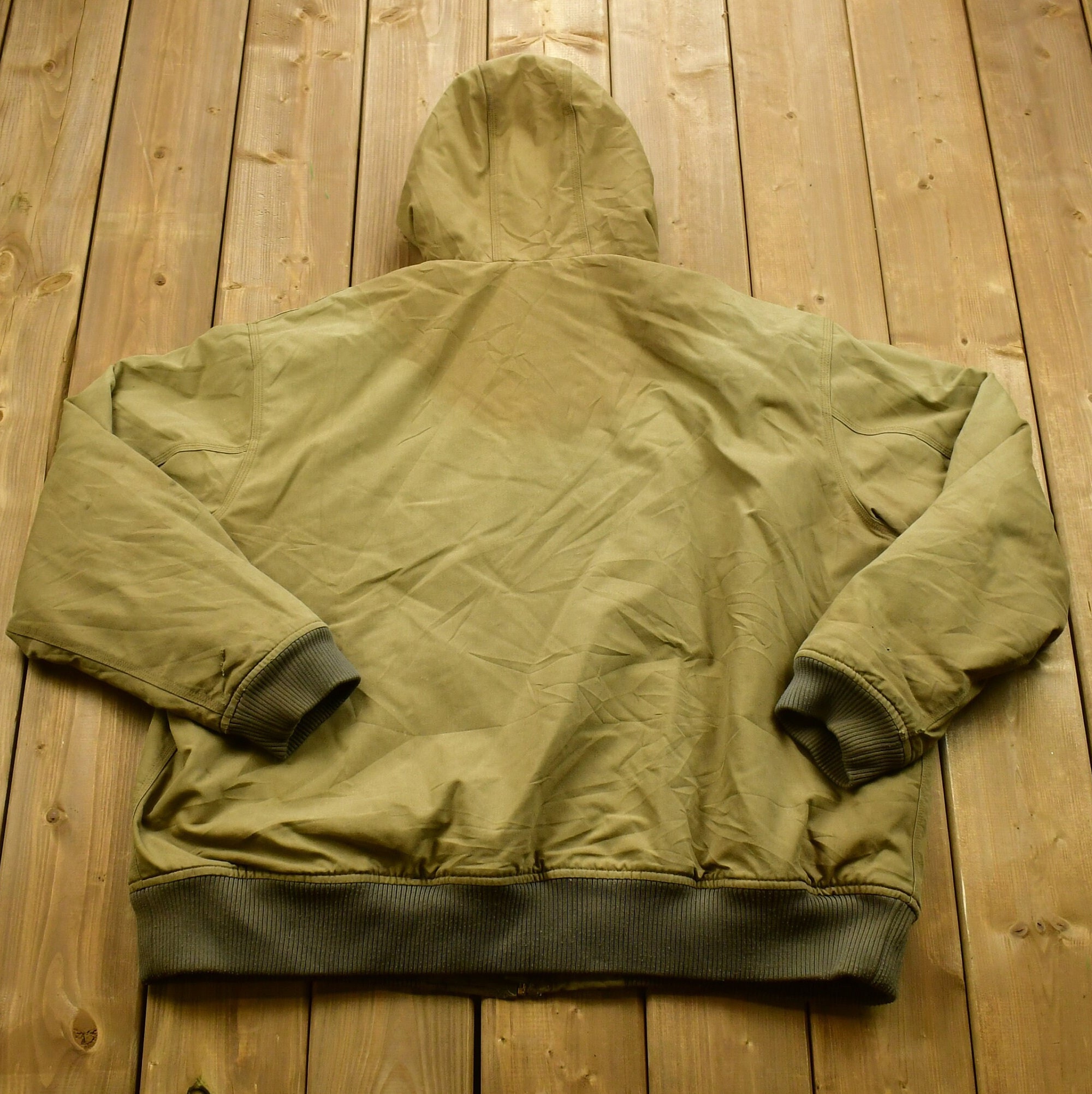 Vintage 90's Carhartt Quick Duck Hooded Jacket / Workwear Vintage 90's Carhartt Quick Duck Hooded Jacket / Workwear