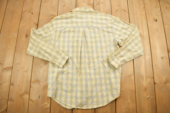 Vintage 1990s Cabin Creek Plaid Button Up Flannel… - image 2
