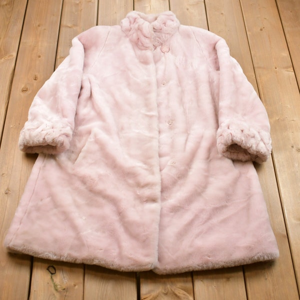 Pink Fur Coat Etsy