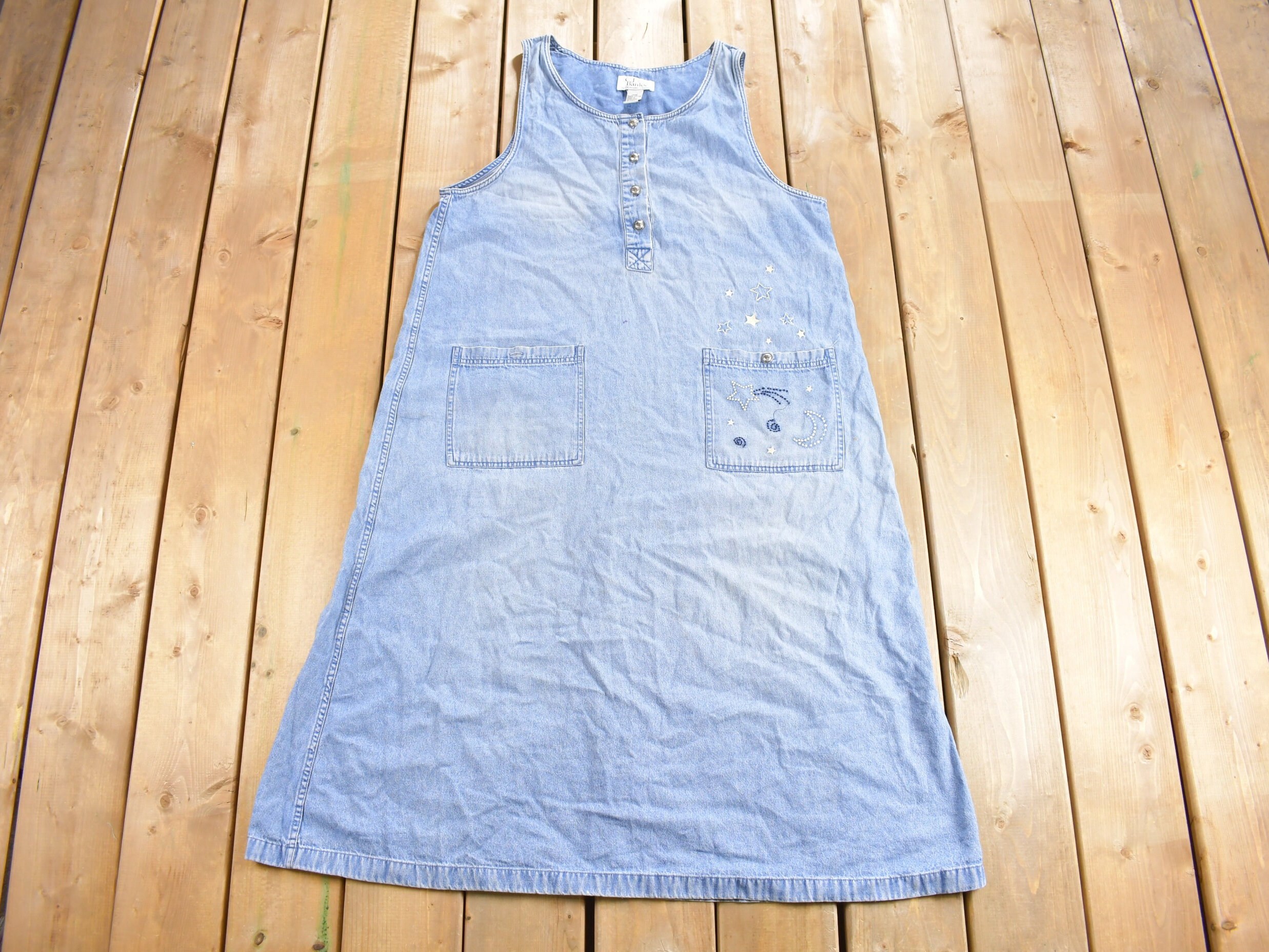 navy blue dress for baby girl Denim Teacher Dress