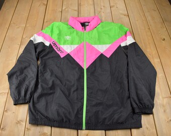 ウェア 90's UMBRO Patting Jacket Umbro Vintage Jacket With Zipped With Stripes Mens Size S | eBay