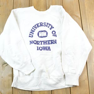 Vintage 1990s Champion Reverse Weave Warm Up University Of Northern Iowa Sweatshirt / Vintage Champion / Vintage Pullover / Streetwear